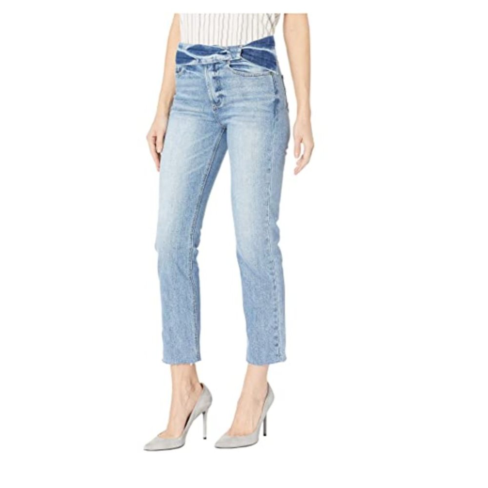 Paige Hoxton Straight Ankle Raw Hem 27